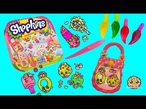 Make Your Own Shopkins Stickers with Gel Paints - Paint & Display Kit - Cookieswirlc - UCelMeixAOTs2OQAAi9wU8-g