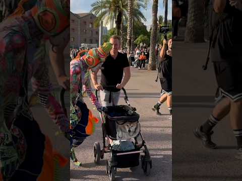 Karcocha Street Art en Varceloneta