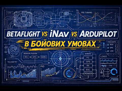 Прошивки дронів. BETAFIGHT vs INAV vs ARDUPILOT — що, де і для чого?