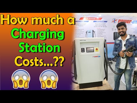 Cost of a EV Charging Station In India | Solar Expo 2023 | Electric Vehicles India