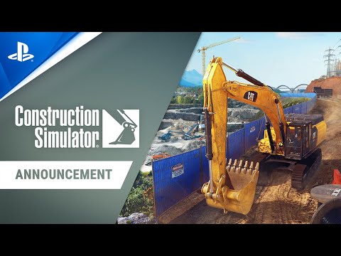 Construction Simulator - Ankündigungstrailer | PS5 & PS4, deutsch