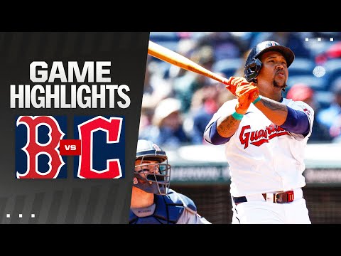 Red Sox vs. Guardians Game Highlights (4/25/24) | MLB Highlights video clip