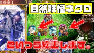 【シャドバ】新しいネクロはこれだ！自然妖怪ネクロ　コープスドックをバフしまくって疾走www【アルティメットコロシアム/シャドウバース/sha