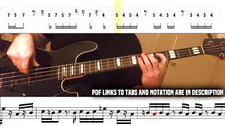 Red Hot Chili Peppers - Mellowship Slinky In B Major (Bass Line W/tabs ...