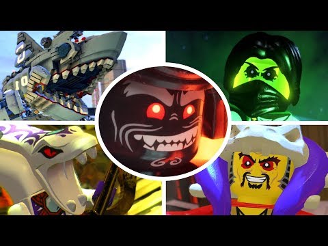 The LEGO Ninjago Movie Videogame - All Bosses - UC-2wnBgTMRwgwkAkHq4V2rg