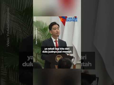 Wapres Gibran, Kemenyan: Sama Berharganya dengan Nikel #shortvideo #wapresri #shorts #gibran #news