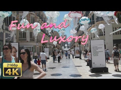 From the Beach to the Center of Malaga - Spain 4K Travel Channel - UCqv3b5EIRz-ZqBzUeEH7BKQ