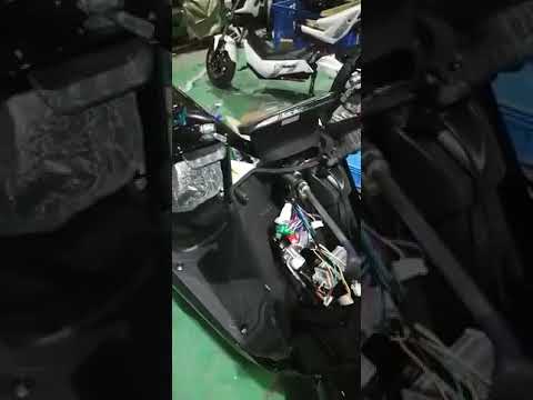 Motorcycle electric scooter assemble