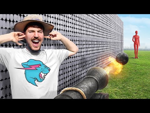 Can 50,000 Magnets Catch A Cannon Ball? - UCX6OQ3DkcsbYNE6H8uQQuVA
