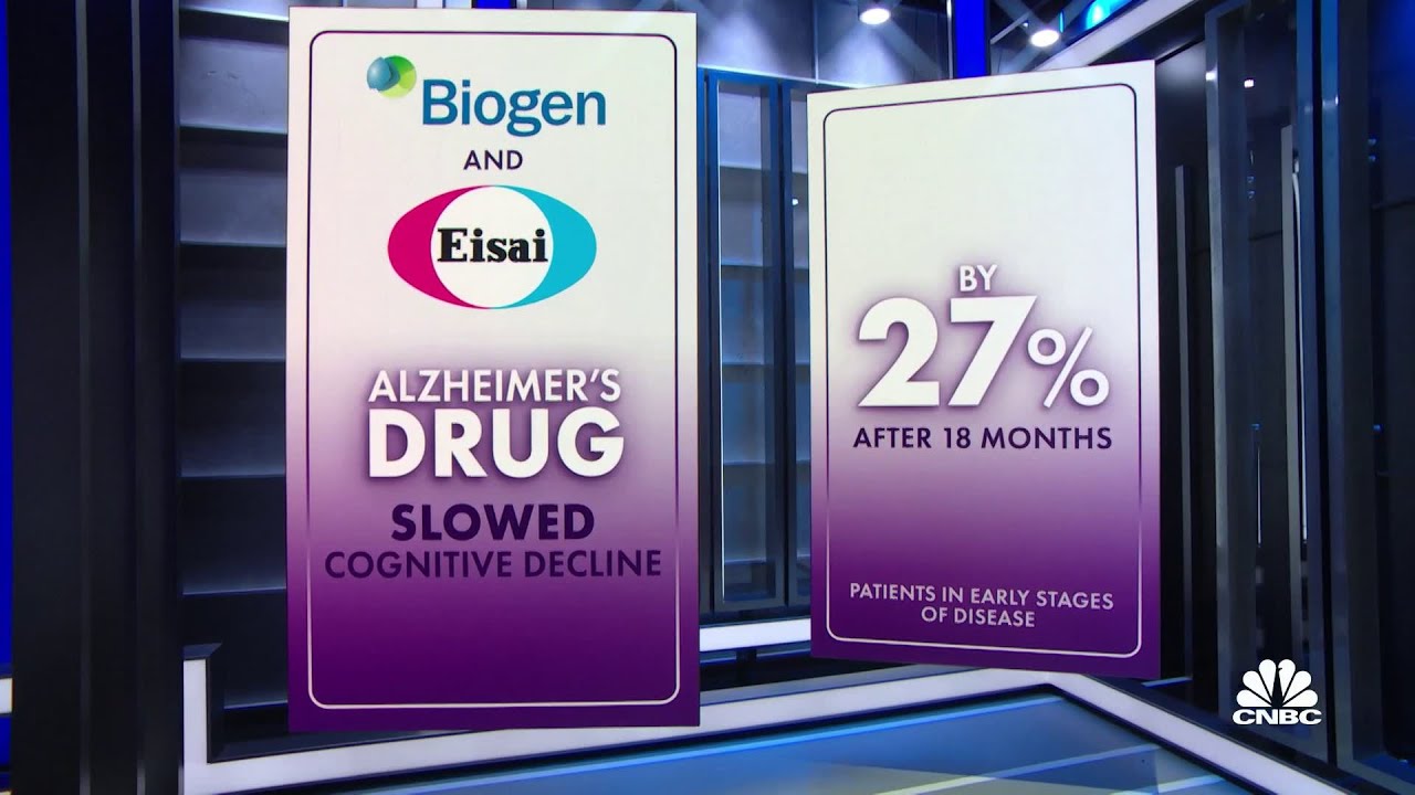 Biogen and Eisai report successful test on Alzheimer’s treatment