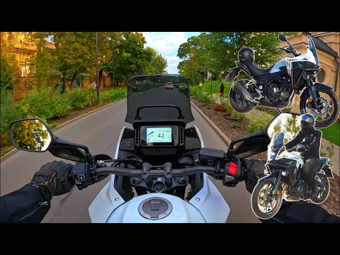 2026 Honda NX500 46.9 hp | POV Test Ride | PRO audio recording - real sound