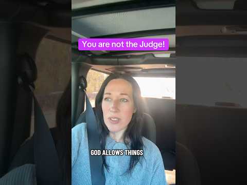 You are not the Judge! #jesusisgod #jesusislord #bibleverse #truth #pray #believe #bible #encourage