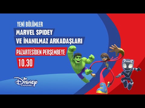 Marvel Spidey ve İnanılmaz Arkadaşları Yeni Bölümleri ile Disney Channel’da!✨