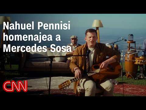 El cantante argentino Nahuel Pennisi presenta su disco en homenaje a Mercedes Sosa