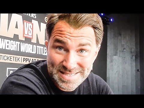 Eddie Hearn on Canelo TALKS vs Crawford; SURPRISE UPDATE & other options: “IT’S IN PLAY, BUT…”