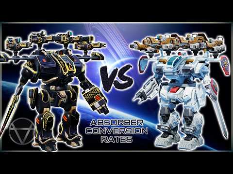 Ultimate VS Prime SWORD UNIT – Absorber Conversion COMPARISON | War Robots