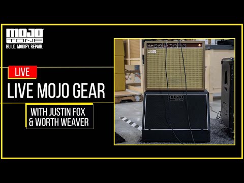 Mojo Gear live! Mojotone Cabs featuring Justin Fox and Worth Weaver