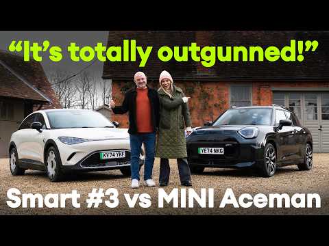 SHOOTOUT: smart #3 vs MINI Aceman. A surprise result!