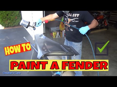 Car Fender Painting at Home
