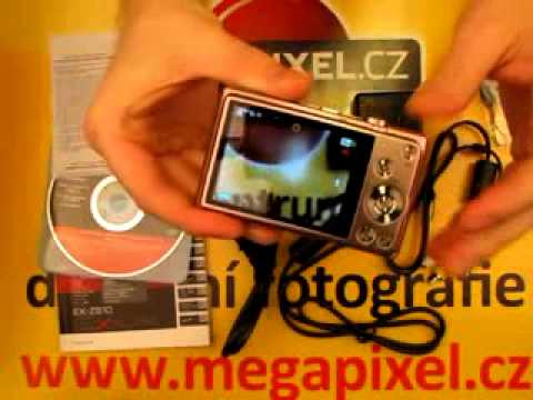 Videorecenze Casio EXILIM ZS10 stříbrný
