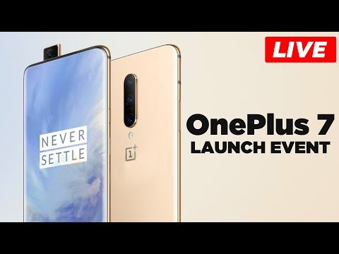 OnePlus 7 PRO Launch Event - LIVE // Go Beyond Speed