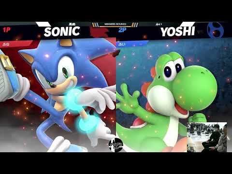 スマブラSP クロブラ44 WR2 黒船 （ソニック） vs ふい （ヨッシー）