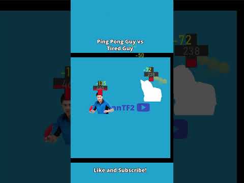 Ping Pong Guy vs Tired Guy