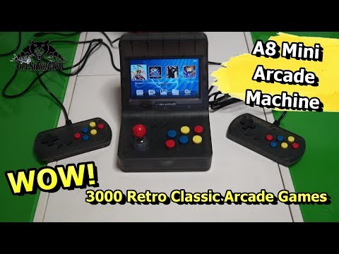 A8 Retro Arcade Game Console Gaming Machine 3000 Games - UCsFctXdFnbeoKpLefdEloEQ