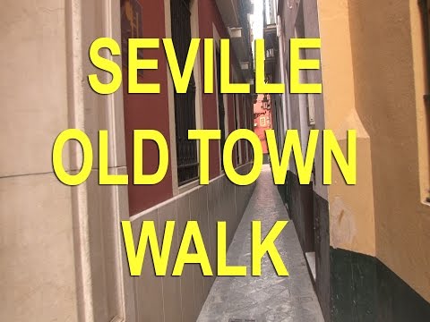 Seville, Spain walk in Santa Cruz "Old Town" - UCvW8JzztV3k3W8tohjSNRlw