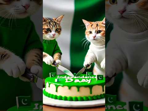 14 August cake cut #cat #shorts #trending #viral