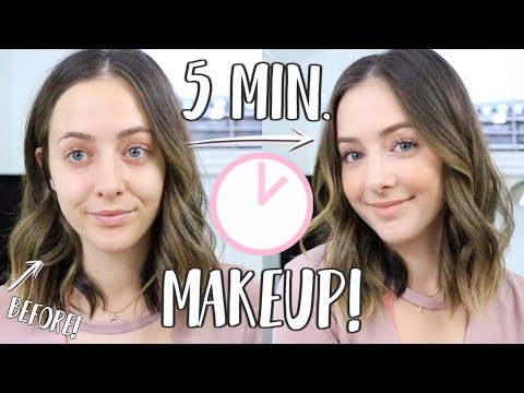 5 Minute Everyday Makeup Using 5 Products!! - UCsWQWXOPongqZJM5D3B_oRQ