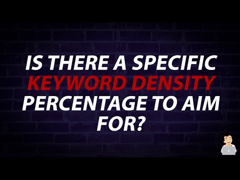 Is There a Specific Keyword Density Percentage to Aim For? #shorts