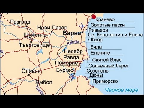 Карта болгарии карта елените