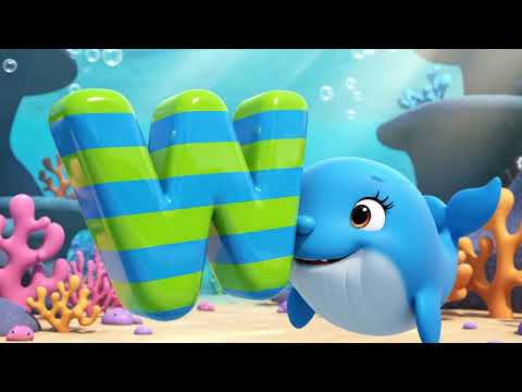 Learn Alphabet U to Z with Animals | U for Unicorn | Fun Phonics & ABC Learning