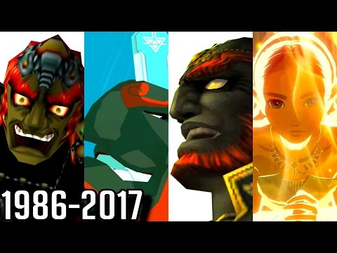 Evolution of Ganon Deaths in Zelda Games (1986-2017) - UC-2wnBgTMRwgwkAkHq4V2rg