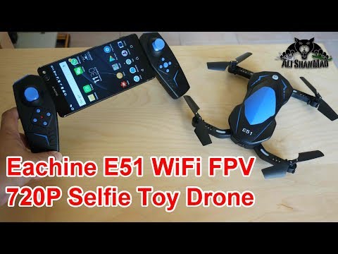 Eachine E51 Folding WiFi FPV Altitude Hold Camera Quadcopter - UCsFctXdFnbeoKpLefdEloEQ