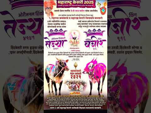 महाराष्ट्र केसरी मैदानात ६ व्या क्रमांकाचे मानकरी | #बकासुर#naadekachbailgadasharyat#bailgadasharyat