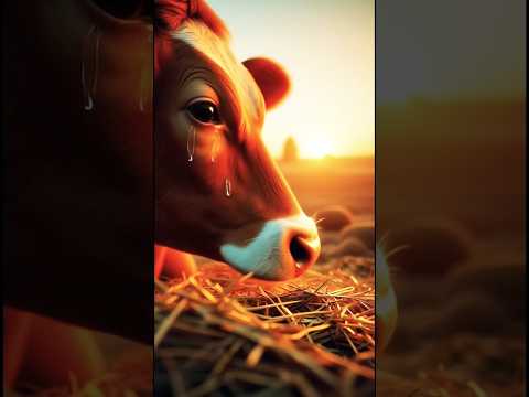 the story of cow and buffalo sad, emotional, support #ai #cow #buffalo #shorts