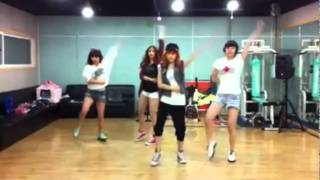 miss A - Good-bye Baby mirrored dance practice