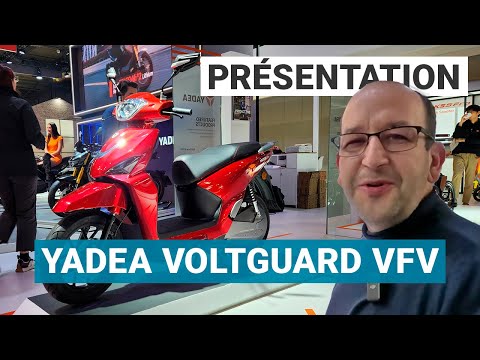 Yadea VoltGuard VFV : le nouveau scooter 125 électrique chinois à l'EICMA