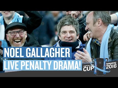 RELIVE THE PENALTY DRAMA WITH NOEL GALLAGHER | Capital One Cup Final