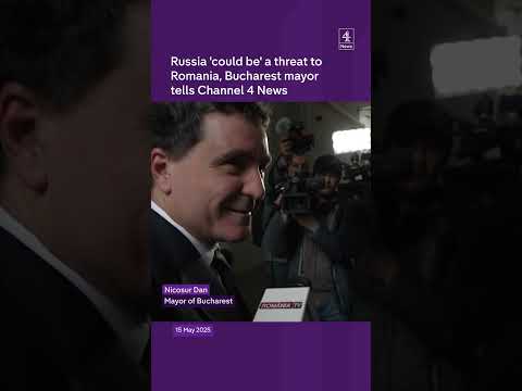 Russia 'could be' a threat to Romania, Bucharest mayor tells Channel 4 News