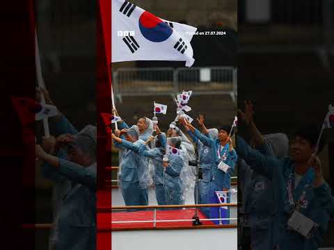 South Korea wrongly introduced as North Korea at Paris 2024 Olympics. #Paris2024 #Olympics #BBCNews
