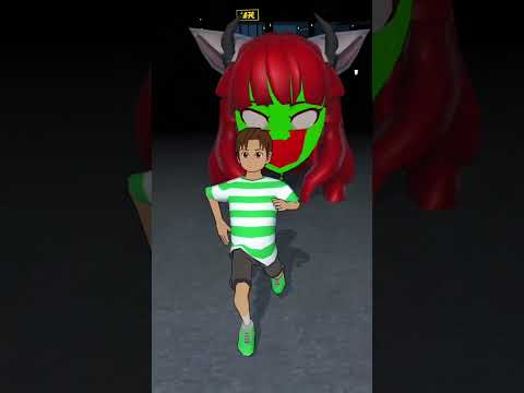 yuta scared of big zombie🧟🧟🧟🧟🧟#sakuraschoolsimulator#subscribe#shortfeed#ytshorts