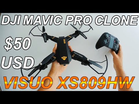 VISUO XS809HW Review Español - Drones para principiantes con camara HD - UCLhXDyb3XMgB4nW1pI3Q6-w