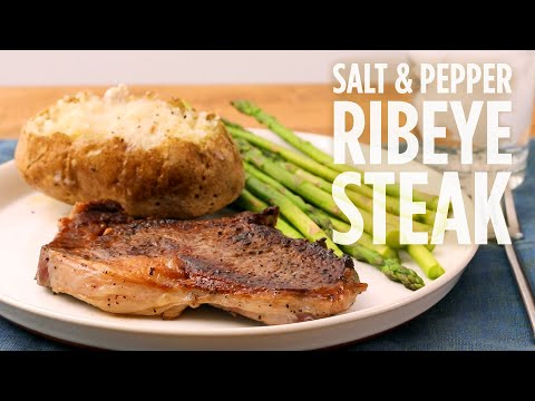 How to Make Salt & Pepper Ribeye Steak | Dinner Recipes | Allrecipes.com