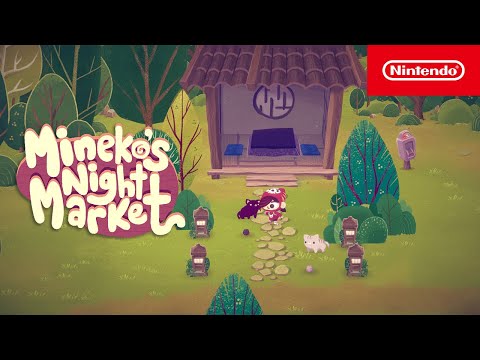 Mineko’s Night Market - The Night Market Trailer - Nintendo Switch