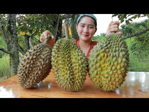 Yummy Durian Cream Dessert Cooking - Durian Dessert - Cooking With Sros