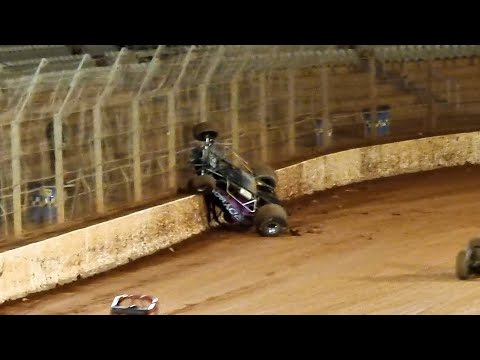 BayPark Speedway - V6 Wingless Sprints Bay Champs - 2/4/22 - dirt track racing video image