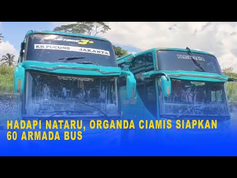 HADAPI NATARU, ORGANDA CIAMIS SIAPKAN 60 ARMADA BUS